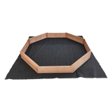 Kids Sand Pit Large Octagonal Wooden Sandpit