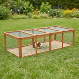 Chicken coop LARGE Run Guinea Pig Cage Villa Extension Rabbit hutch house pen