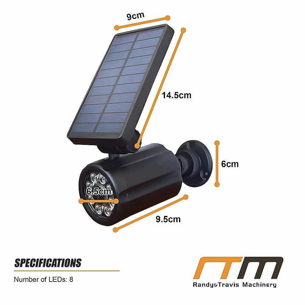 Solar LED Spotlight Motion Activated Security Light