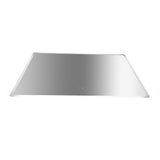 Rectangular Mirror LED Anti-Fog Illuminated Bathroom Living Room - 120x80cm