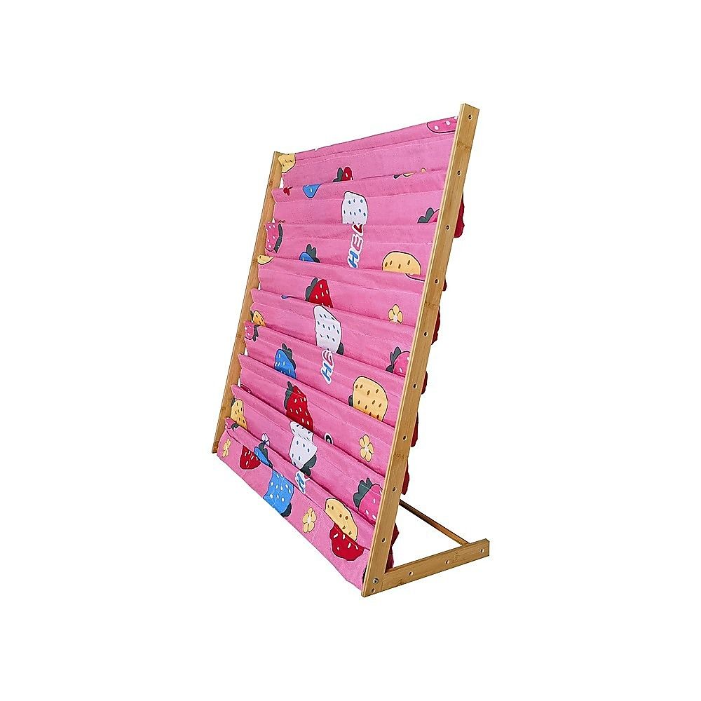 Kids Bookshelf Book Display Organiser 8 Tier Children's Bookcase Magazine Rack Storage Shelf