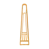 Wood 160x100cm Clothes Rack Slim Stylish Space Saving