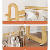 160x100cm Clothes Rack Slim Stylish Space Saving