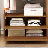 165x70cm Clothes Rack Stand Storage Shelves Modern Coat Tree