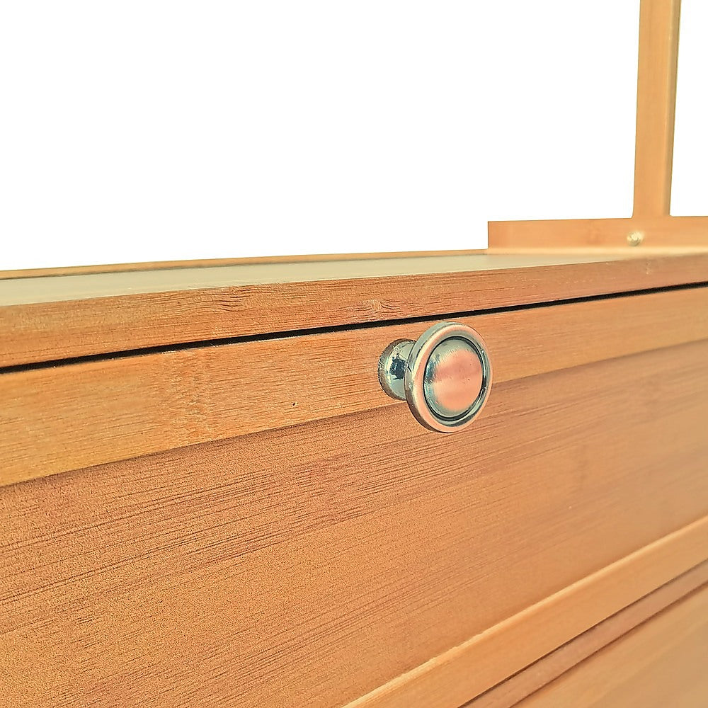 165x100cm Clothes Rack Stand Storage Shelves Modern Coat Tree