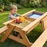 Sand & Water Wooden Picnic Table