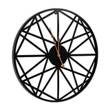 Large Metal Outdoor Wall Clock – Weather-Resistant for Garden and Home Decor
