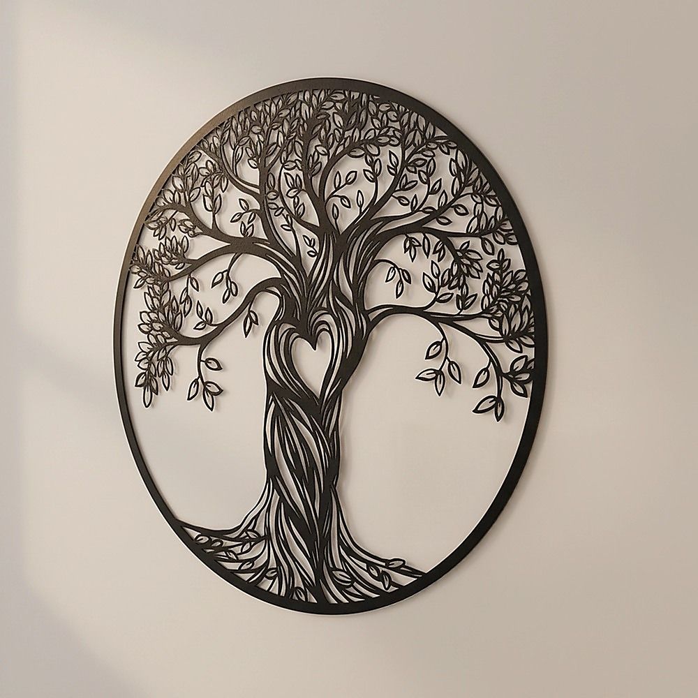 Tree Life Wall Decoration Metal Tree Wall Sculpture