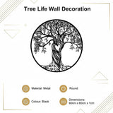 Tree Life Wall Decoration Metal Tree Wall Sculpture