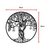 Tree Life Wall Decoration Metal Tree Wall Sculpture