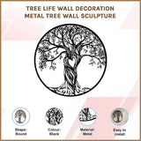 Tree Life Wall Decoration Metal Tree Wall Sculpture
