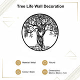 Tree Life Wall Decoration Metal Tree Wall Sculpture