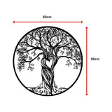 Tree Life Wall Decoration Metal Tree Wall Sculpture