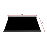Motorised Retractable Awning – 5x3m Black Full Cassette Design