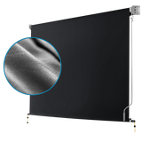 Retractable Straight Drop Roll Down Awning Garden Patio Screen 2.1X2.5M