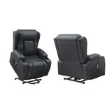 Lift Heated Leather Recliner Electric Massage Chair with USB port