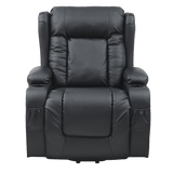 Lift Heated Leather Recliner Electric Massage Chair with USB port