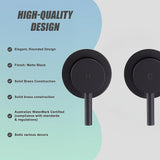 Bathroom Shower Bath Hot and Cold Mixer WATERMARK Certified in Black