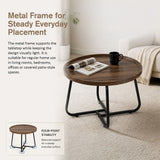 Side Table for Living Room Round Coffee Table