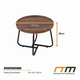 Side Table for Living Room Round Coffee Table