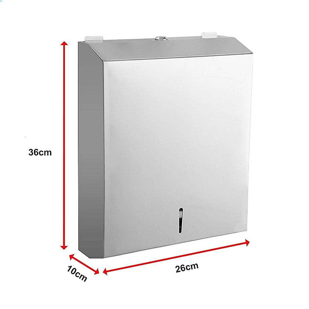 Paper Towel Dispenser Wall Mount Commercial Bathroom