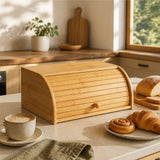 Bamboo Bread Box Kitchen Storage