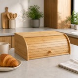 Bamboo Bread Box Kitchen Storage