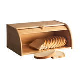 Bamboo Bread Box Kitchen Storage