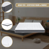 King Memory Foam Mattress – OEKO-TEX® Textile & CertiPUR-US® Certified Foam