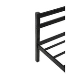 Single Daybed Metal Frame Sofa Premium Black Day Bed Steel Support