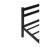 Single Daybed Metal Frame Sofa Premium Black Day Bed Steel Support