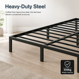 Queen Full Metal Bed Frame Base – Sturdy Steel Bed Base for Australian Mattress