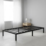 Single Full Metal Bed Frame Base – Sturdy Steel Bed Base for Australian Mattress