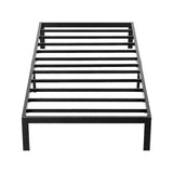 Metal Bed Frame – Heavy-Duty Steel Base for Single Mattress