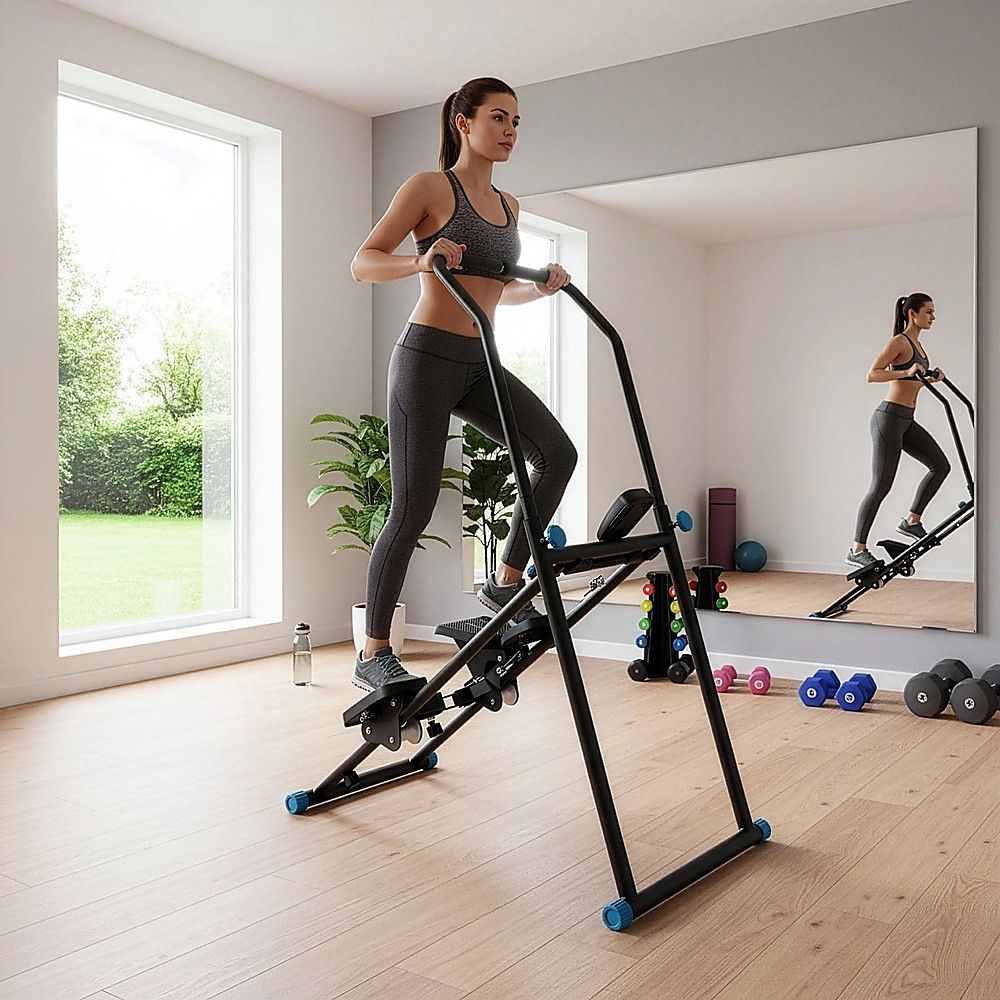 Vertical Climber Stair Stepper Machine – Full Body Home Gym Fitness Equipment NEW VERSION