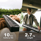 Folding Digital Piano 88 Key Velocity-Sensitive + Carry Case Pedal