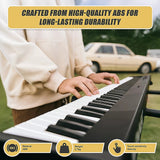 Folding Digital Piano 88 Key Velocity-Sensitive + Carry Case Pedal
