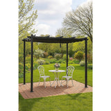 3x4M Aluminium Pergola Marquee with Retractable Roof – Garden Canopy