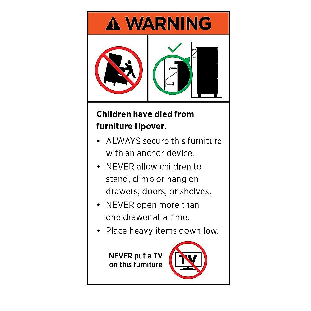 3 Door White Wardrobe – Gold Handles, Hanging Rail & Shelves