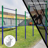 Triple Outdoor Pull-Up Bar – Height Adjustable Gymnastics & Fitness Bar