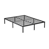 Queen Metal Bed Frame 45cm High – Full Steel Base Platform