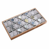30-Grid Watch & Jewellery Tray Organiser Display Case Holder – Velvet Drawer Insert