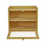Enclosed Bread Box – Large Kitchen Countertop Bread Storage Container for Freshness & Organisation