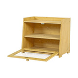 Enclosed Bread Box – Large Kitchen Countertop Bread Storage Container for Freshness & Organisation