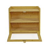 Enclosed Bread Box – Large Kitchen Countertop Bread Storage Container for Freshness & Organisation