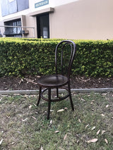 Bentwood Dining Chair Fruitwood Stackable 93cm