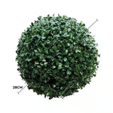 Medium Boxwood Topiary Ball UV Resistant 28cm