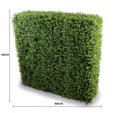 Deluxe Portable Buxus Hedge UV Resistant 100cm Long x 100cm High