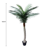 Tropical Phoenix Artificial Potted Palm Tree 190cm UV Resistant
