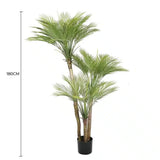Artificial Parlour Palm Tree 180cm Multi Trunk UV Resistant